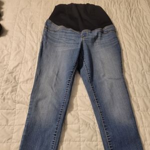 Maternity pants skinny crop